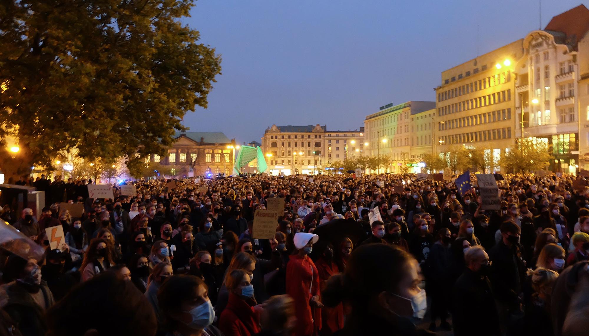 Manifestacion aborto Poznan - 2